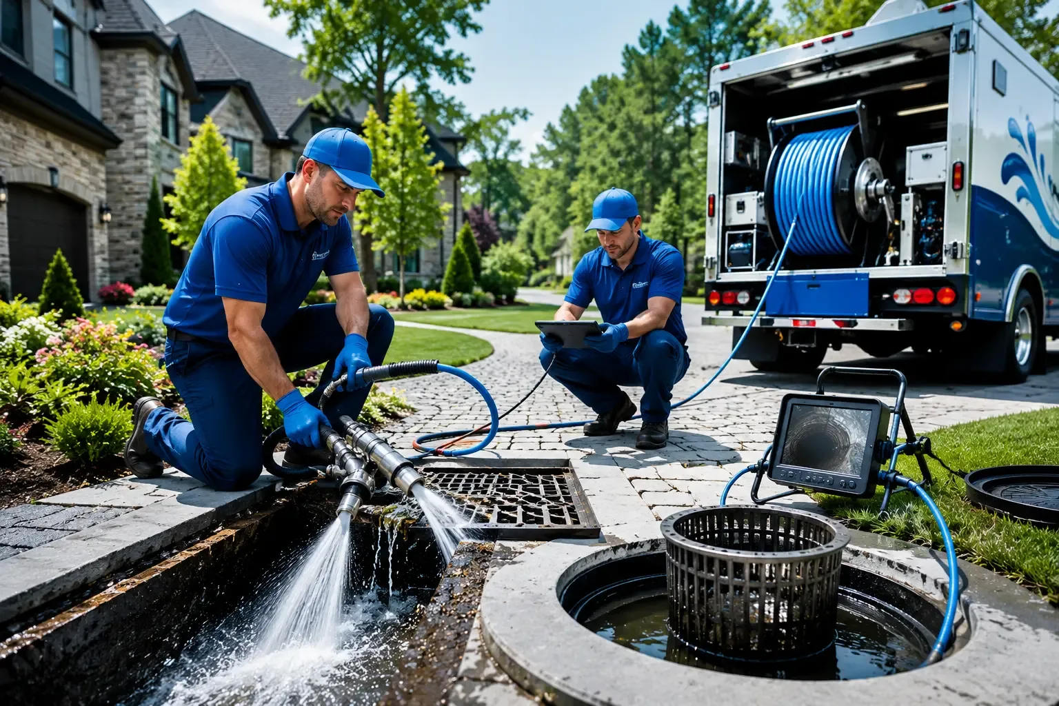 Local outdoor drain cleaning professionals in Ambia, IN